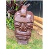 Image 2 : Tiki Statue 14" x 15" x 38"H