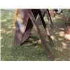Image 10 : Wooden Plank A-Frame Target Stand w/ Fiber Material Target 26" x 52" x 72"H