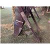 Image 10 : Wooden Plank A-Frame Target Stand w/ Fiber Material Target 26" x 52" x 70"H