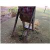 Image 8 : Wooden Plank A-Frame Target Stand w/ Fiber Material Target 26" x 52" x 70"H