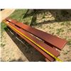 Image 10 : Long Wooden Bench 120" x 12" x 18"H