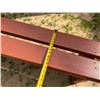 Image 11 : Long Wooden Bench 120" x 12" x 18"H