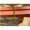Image 12 : Long Wooden Bench 120" x 12" x 18"H