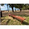 Image 2 : Long Wooden Bench 120" x 12" x 18"H