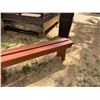 Image 6 : Long Wooden Bench 120" x 12" x 18"H