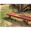 Image 8 : Long Wooden Bench 120" x 12" x 18"H