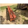 Image 9 : Long Wooden Bench 120" x 12" x 18"H