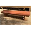 Image 1 : Wooden Bench 72" x 12"