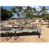 Image 4 : Qty 6 Tables 95" x 24" x 29"H & 48 Plastic Stacking Chairs 16" Dia, 36"H