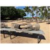 Image 6 : Qty 6 Tables 95" x 24" x 29"H & 48 Plastic Stacking Chairs 16" Dia, 36"H
