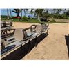 Image 5 : Qty 9 Tables 95" x 24" x 29"H & 54 Plastic Stacking Chairs 16" Dia, 36"H
