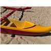 Image 15 : Yellow & Red Outrigger Canoe 15' 6'" L