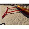 Image 23 : Yellow & Red Outrigger Canoe 15' 6'" L