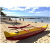 Image 2 : Yellow & Red Outrigger Canoe 15' 4" L