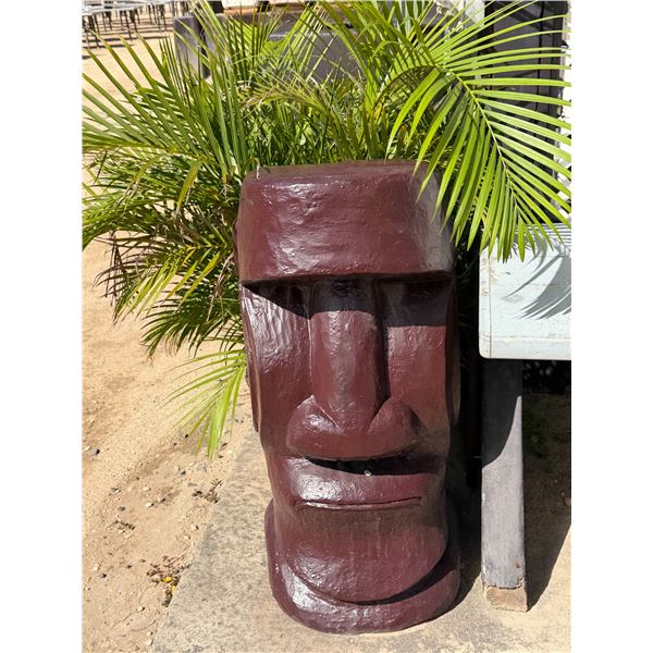 Tiki Statue 12" x 38"H