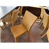 Image 7 : Qty 3 Long Tables 95" x 24" x 29"H & 18 GAR Woven Chairs 17" x 16" x 37"H