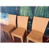 Image 5 : Qty 5 GAR Woven Chairs 17" x 16" x 37"H
