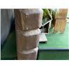 Image 15 : Tiki Statue w/ "HalfMan" Carved Approx. 16'H