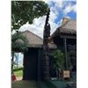 Image 2 : Tiki Statue w/ "HalfMan" Carved Approx. 16'H