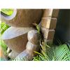 Image 11 : Large Tiki Statue 28" x 25" x 7'H