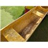 Image 12 : Paradise Cove Yellow & Red Canoe on Stand 22' 3" L