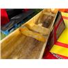 Image 22 : Paradise Cove Yellow & Red Canoe on Stand 22' 3" L