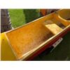 Image 8 : Paradise Cove Yellow & Red Canoe on Stand 22' 3" L