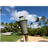 Image 2 : Qty 2 Metal Tiki Torches 60" & 84""H