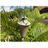 Image 9 : Qty 2 Metal Tiki Torches 60" & 84""H