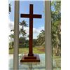 Image 1 : Wooden Religious Cross 16" x 42"H (In Chapel)