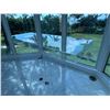Image 8 : Clear Rectangular Table 78" x 31" x 49"H