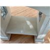 Image 13 : Wooden Table w/ Natural Stone Top 35" x 24" x 33"H