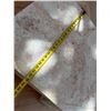 Image 14 : Wooden Table w/ Natural Stone Top 35" x 24" x 33"H