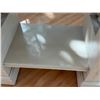 Image 6 : Wooden Table w/ Natural Stone Top 35" x 24" x 33"H