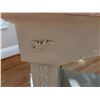 Image 7 : Wooden Table w/ Natural Stone Top 35" x 24" x 33"H