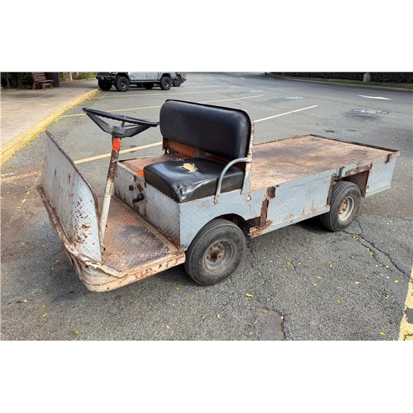 Taylor-Dunn Electric Flatbed Cart (Starts & Runs, See Video)