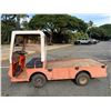 Image 1 : Taylor-Dunn Electric Flatbed Cart w/ Covered Cab  (Starts & Runs, See Video)
