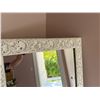 Image 2 : Large Wall Mirror w/ Carved Frame 31" x 65"