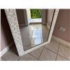 Image 5 : Large Wall Mirror w/ Carved Frame 31" x 65"
