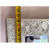 Image 6 : Large Wall Mirror w/ Carved Frame 31" x 65"