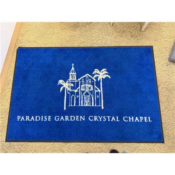 Best Bridal Paradise Garden Crystal Chapel Area Rug 4' x 6'