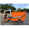 Image 2 : Taylor-Dunn Electric Cart w/ Covered Cab & Dump Body 1000 lb Capacity  (Starts & Runs, See Video)