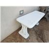 Image 2 : White Bench 35" x 13" x 18"H