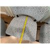 Image 7 : Qty 4 Gray Floral Accent Chairs 23" x 21" x 30"H
