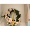 Image 4 : Qty 2 Artificial Grapevine Wreathes w/ Faux Flowers & Leaves 23" Dia