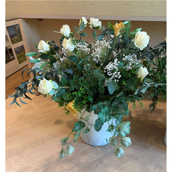 Potted Artificial Floral Arrangement Approx. 33"H