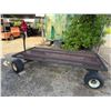 Image 3 : Towable Heavy-Duty Expanded Metal Utility Wagon or Dolly 96" x 48" x 22"H