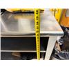 Image 7 : Metal Kitchen Prep Table w/ 2 Undershelves & Backsplash 48" x 28" x 36"H