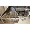 Image 1 : Qty 6 Plastic Glass Dishwasher Racks w/ Misc Glassware