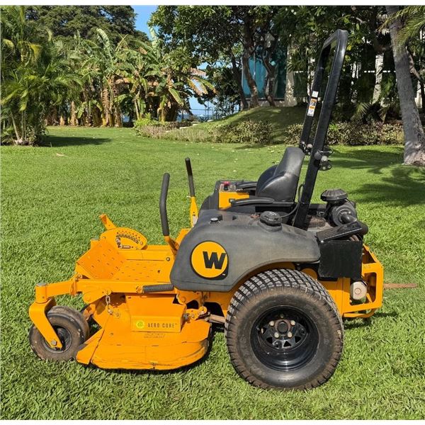 Kawasaki Wright ZTO Zero-Turn Aero Core Mower  (Starts & Runs, See Video)